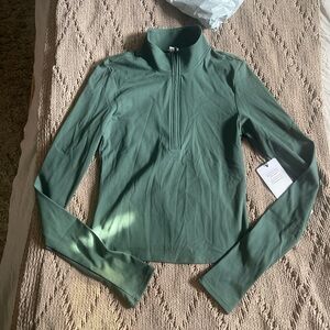 ALO Yoga Forest Green Women's Sweatshirt